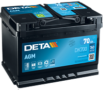 Аккумулятор Deta AGM DK700 (70 Ah)
